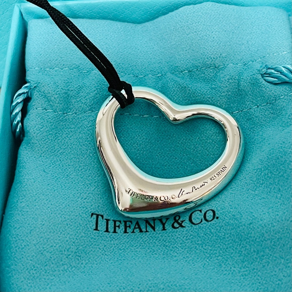 Tiffany & Co. Elsa Peretti Open Heart Pendant - Picture 1 of 8